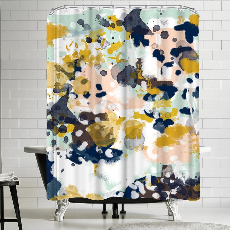 East Urban Home Single Shower Curtain & Reviews AllModern